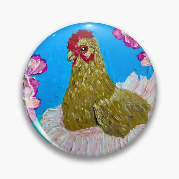 Aperçu de l'œuvre Rosie la poule créée et vendue par LindaPhelpsArt.