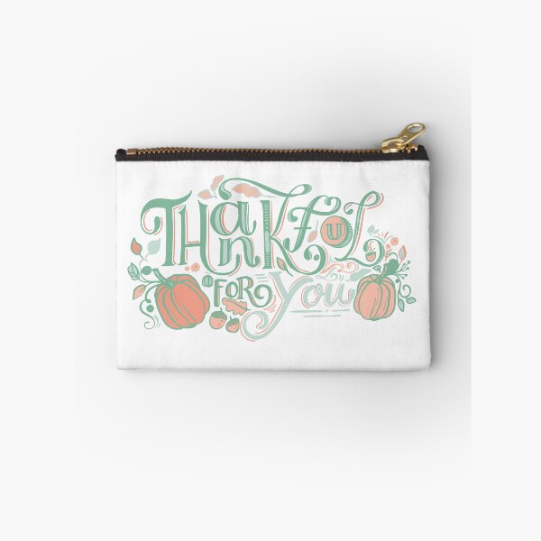 Item preview, Green and Peach: Thankful for You, Pumpkins! designed and sold by wildwhimsical.