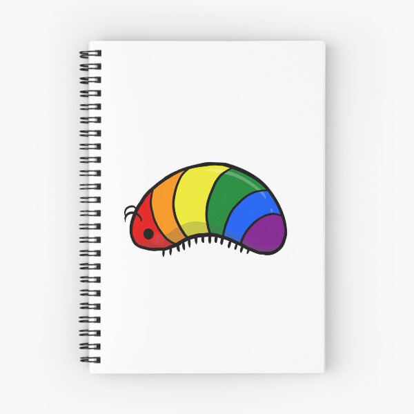 Item preview, Rainbow Pill Bug designed and sold by Chaotic-Crochet.