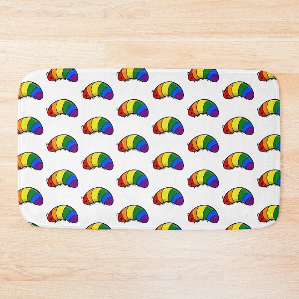 Item preview, Rainbow Pill Bug designed and sold by Chaotic-Crochet.