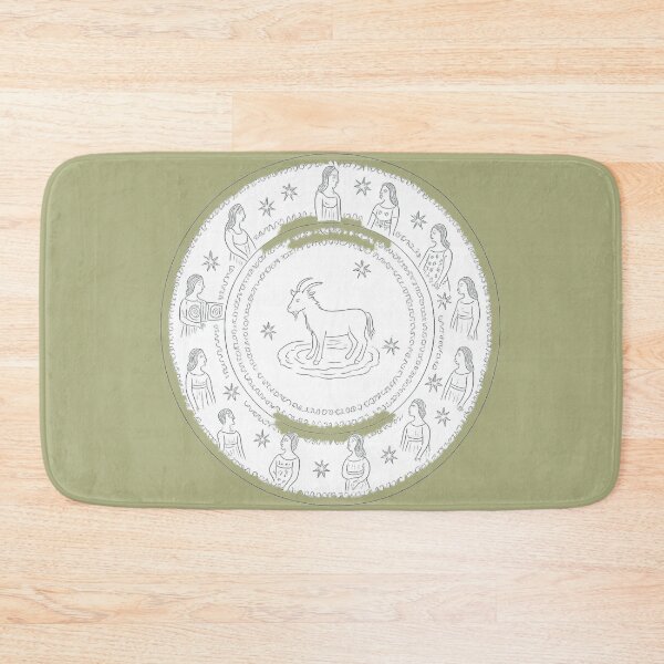 Item preview, Voynich Zodiac – Capricorn Outline 2 designed and sold by BB Design Garage.