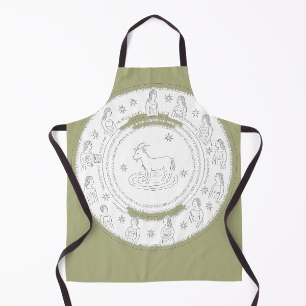 Item preview, Voynich Zodiac – Capricorn Outline 2 designed and sold by BB Design Garage.