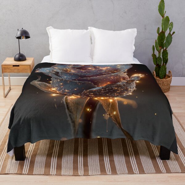 Item preview, Ember Rose — Flower of Fire & Starlight designed and sold by ArgentoArt.