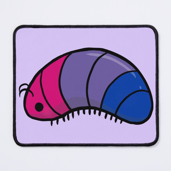 Item preview, Bi Pill Bug designed and sold by Chaotic-Crochet.