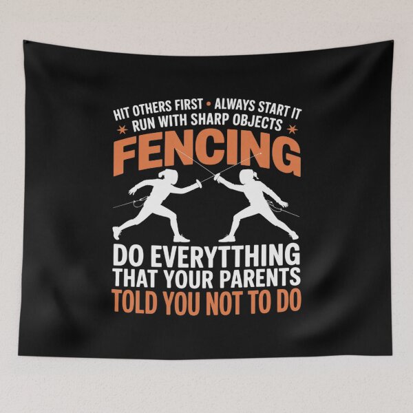 Item preview, Fencing Foil Epee Sabre Combat Sport Fence Sword Fencer designed and sold by JonBarnes22.