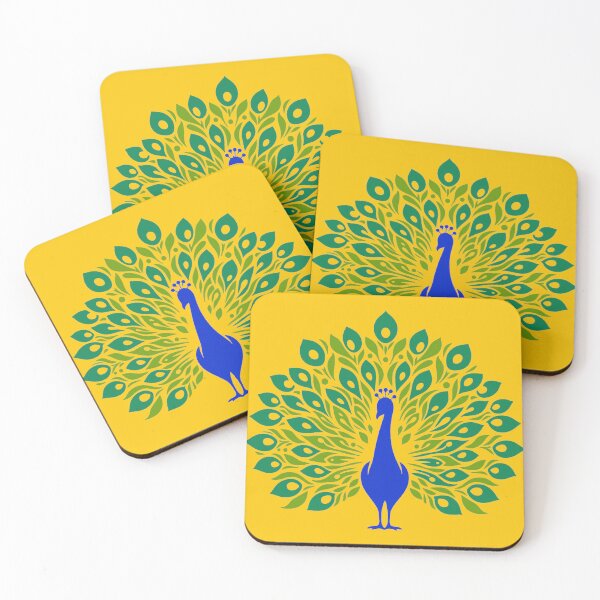 Item preview, Peacock Bird Art – Majestic Feathered Beauty Illustration designed and sold by Harshit_Digital_Arts.