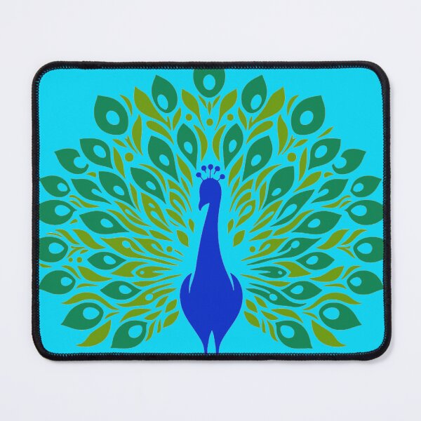 Item preview, Peacock Bird Art – Majestic Feathered Beauty Illustration designed and sold by Harshit_Digital_Arts.