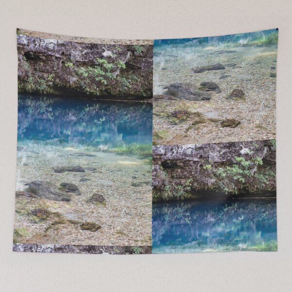 Item preview, Tranquil Blue Spring – Nature Photography designed and sold by kenglishart.