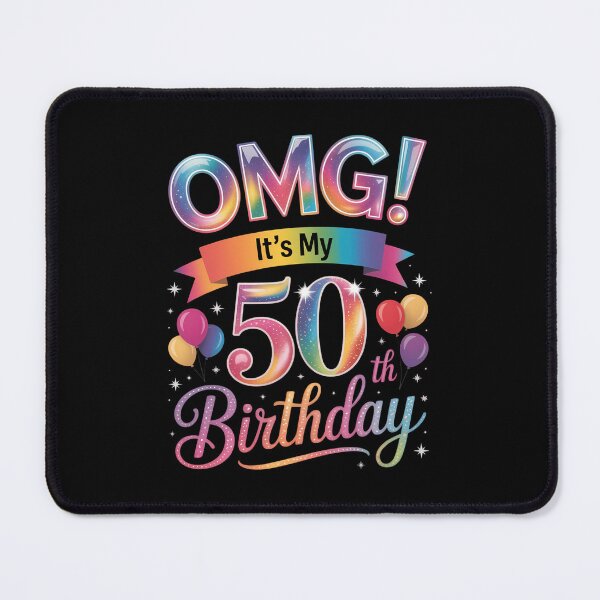 Item preview, OMG It's My 50th Birthday 50 Years old Birthday designed and sold by PunkNation-Arts.
