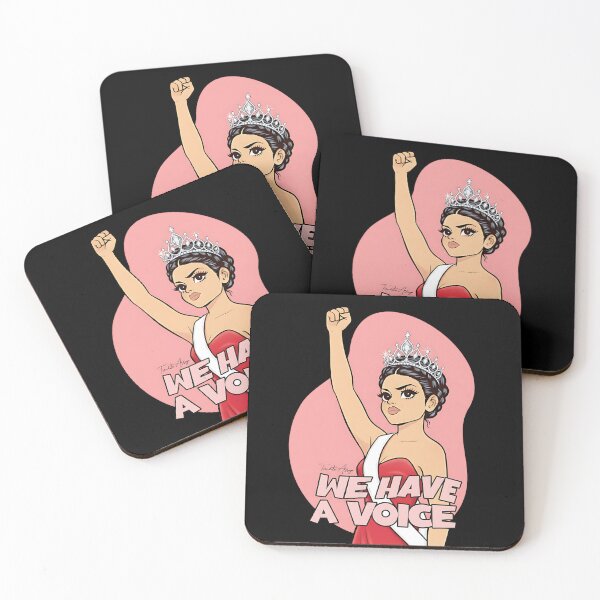 Item preview, We Have a Voice Empowered Beauty Queen designed and sold by Tiendita-Arroyo.