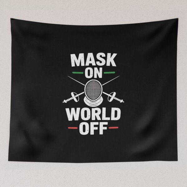 Item preview, Fencing Maske On World Of Fencer designed and sold by JonBarnes22.