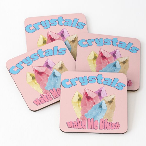 Item preview, Crystals Make Me Blush designed and sold by MLanestudio.