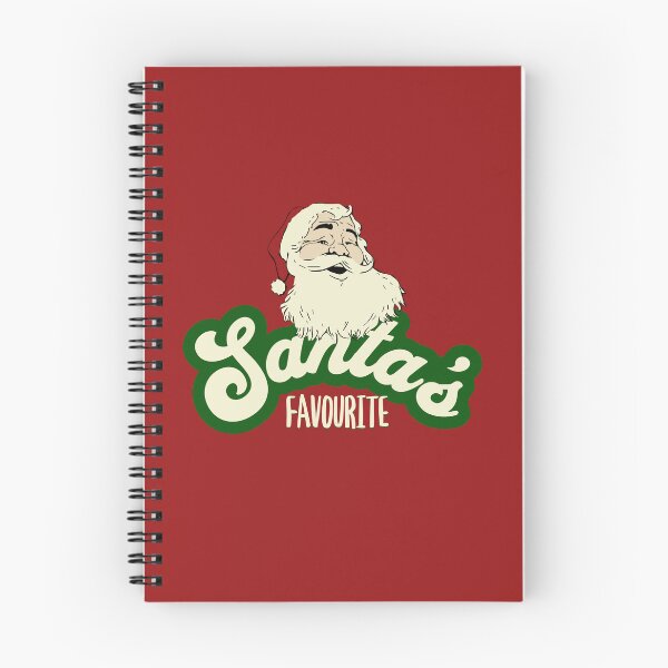Item preview, Santa's Favorite Retro Script Christmas Design designed and sold by rayraggui.