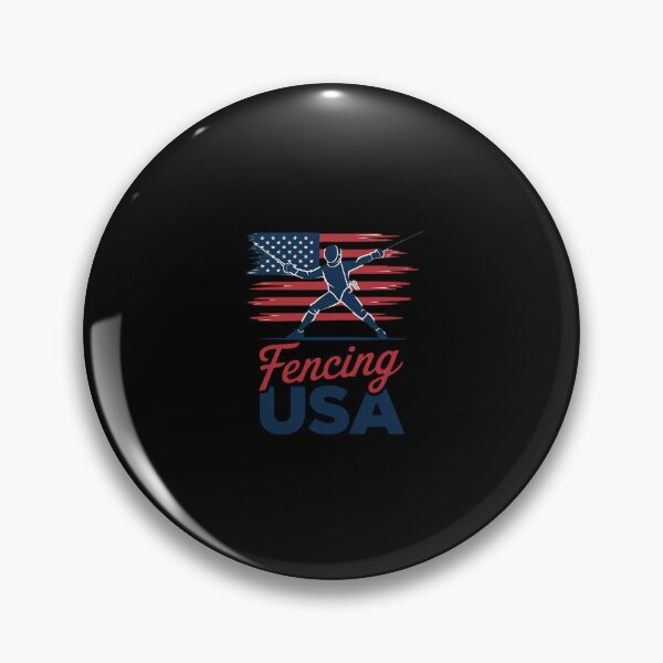 Item preview, Fencing Support the Team Fencing Player USA Flag designed and sold by JulienAureo.