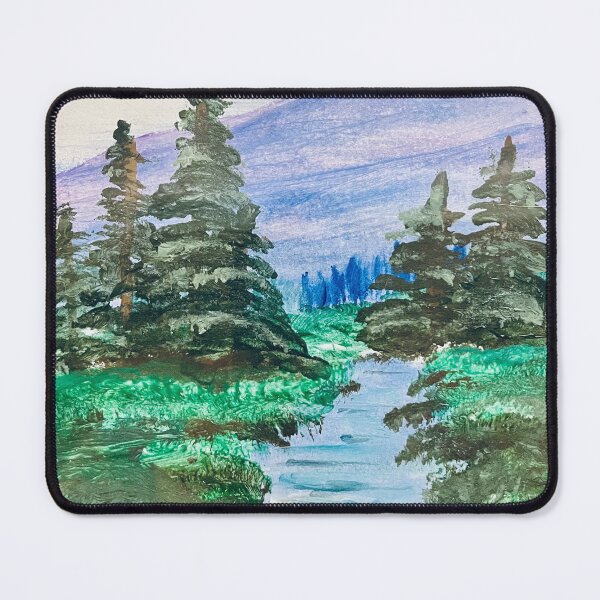 Item preview, Original Painting “Mountain Stream” - Acrylic Waterfall Art designed and sold by JamesDArting.
