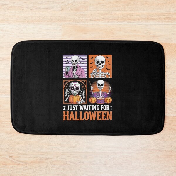 Item preview, Just Waiting For Halloween Skeleton Summer Halloween  designed and sold by EllinoKlemo.