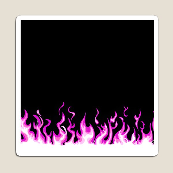 Item preview, Edge Of Old School Punk Flames Pink And Black designed and sold by ModaPriNTonv.