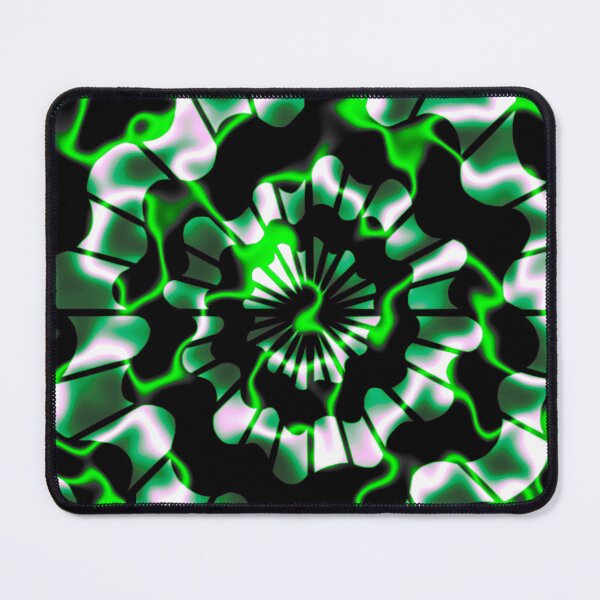 Item preview, Electric green waves designed and sold by Sew Fay.