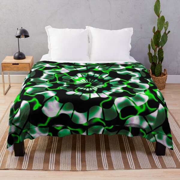 Item preview, Electric green waves designed and sold by Sew Fay.