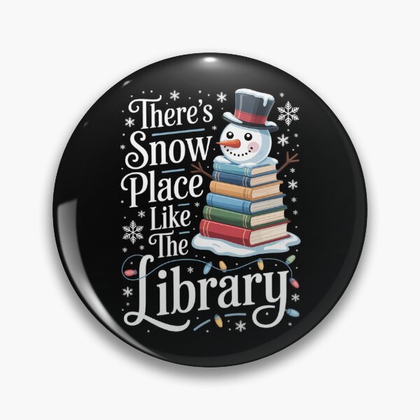 Item preview, Librarian There's Snow Place Like The Library Christmas Snow designed and sold by PunkNation-Arts.
