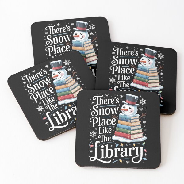 Item preview, Librarian There's Snow Place Like The Library Christmas Snow designed and sold by PunkNation-Arts.