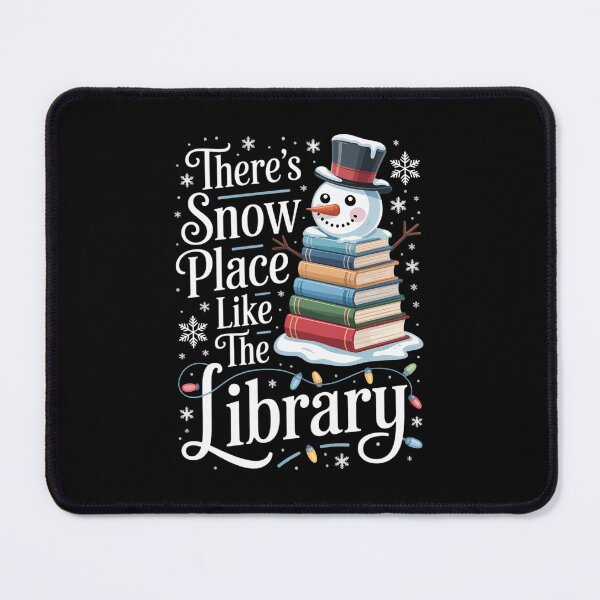 Item preview, Librarian There's Snow Place Like The Library Christmas Snow designed and sold by PunkNation-Arts.