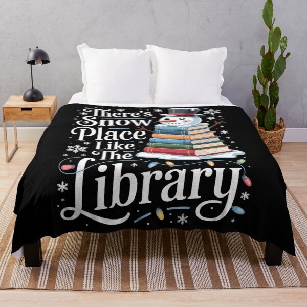 Item preview, Librarian There's Snow Place Like The Library Christmas Snow designed and sold by PunkNation-Arts.