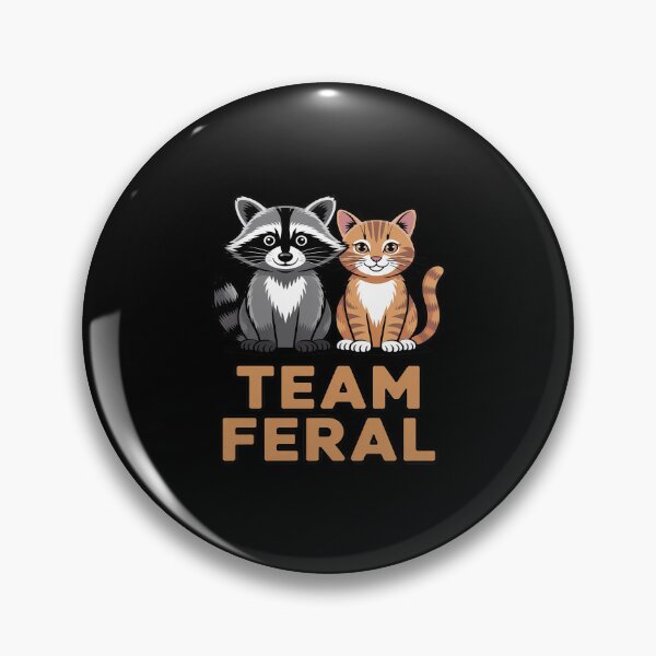 Item preview, Feral Raccoon and Cat Duo designed and sold by JulienAureo.