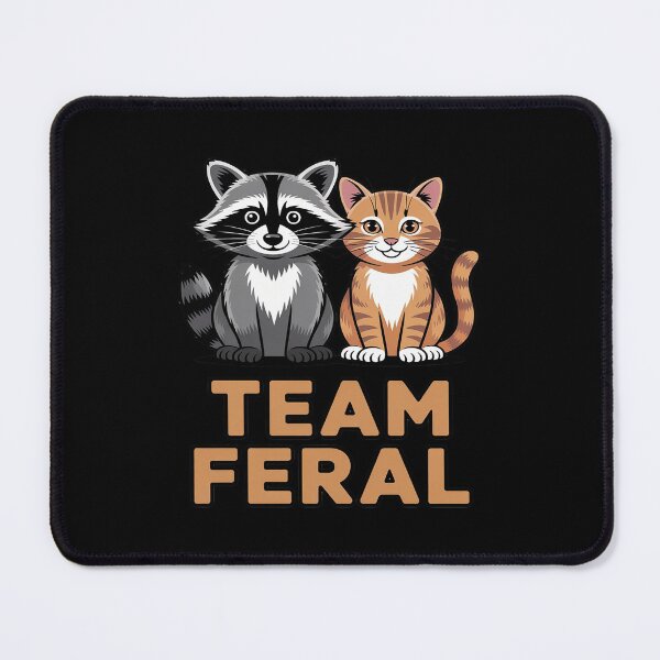 Item preview, Feral Raccoon and Cat Duo designed and sold by JulienAureo.