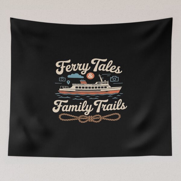 Item preview, Ferry Tales & Family Trails Nautical Reunion designed and sold by JulienAureo.