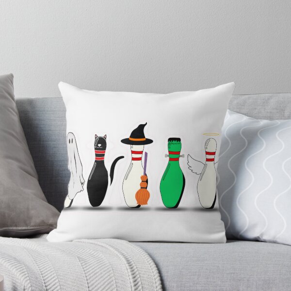 Item preview, Bowling pins in costumes designed and sold by BowlingAlleyGirl.