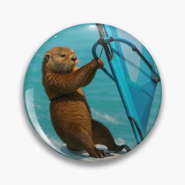 Item preview, Windsurfing Otter designed and sold by Tridentulus.