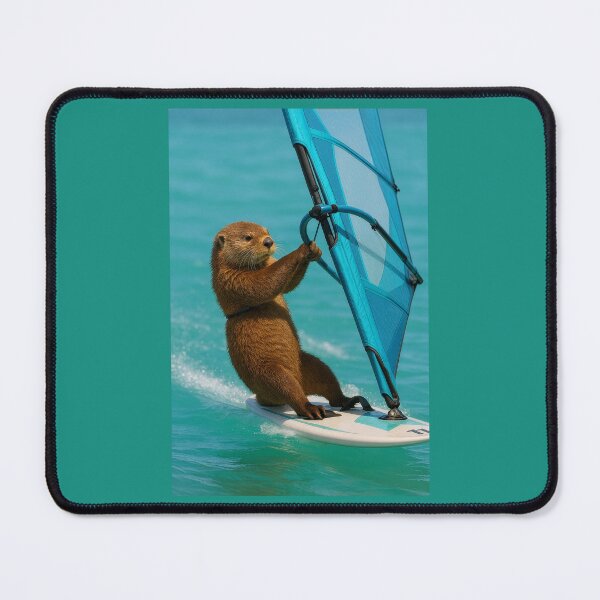 Item preview, Windsurfing Otter designed and sold by Tridentulus.