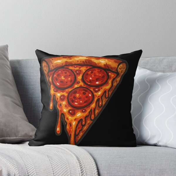 Item preview, Cozy Food Lust – Gooey Pepperoni Pizza Slice – Gift for Late Night Snacker – Bold Marker Art • Cheesy Melt Style designed and sold by JacobKAurumhead.