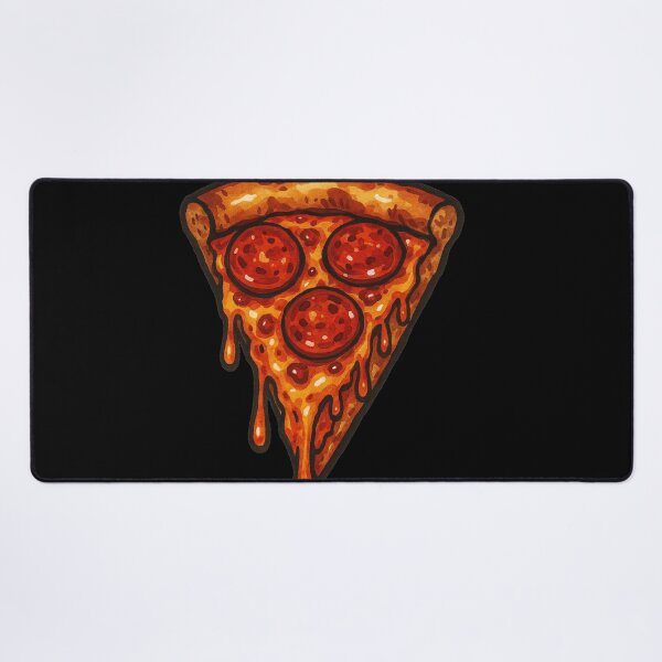 Item preview, Cozy Food Lust – Gooey Pepperoni Pizza Slice – Gift for Late Night Snacker – Bold Marker Art • Cheesy Melt Style designed and sold by JacobKAurumhead.