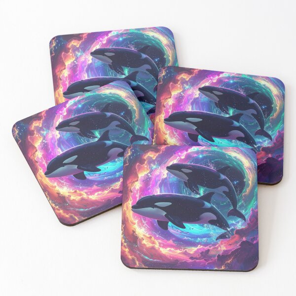 Item preview, Cosmic Orca Voyage designed and sold by PEACELOVERSART.