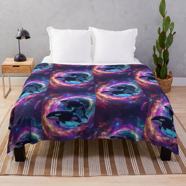 Item preview, Cosmic Orca Voyage designed and sold by PEACELOVERSART.