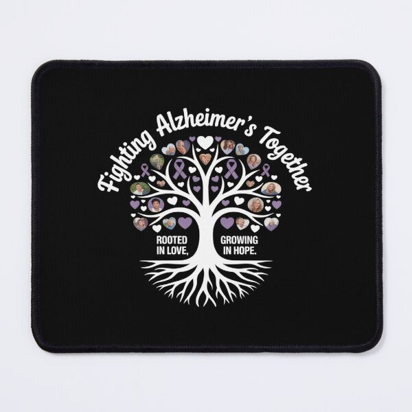 Item preview, Fighting Alzheimer Together Brain Memory Tree Root Awareness designed and sold by JulienAureo.