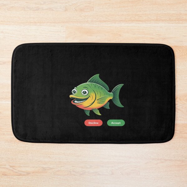 Item preview, Fih Calling Decline Accept Funny Fishing Phone Call Fish designed and sold by JulienAureo.