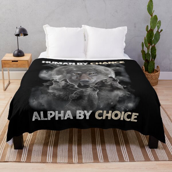 Item preview, Human by Chance, Alpha by Choice - Wolves Howling at the Moon designed and sold by LashondaGreen89.