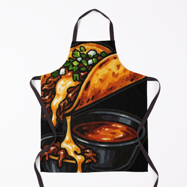 Item preview, Cozy Food Lust – Melty Birria Taco Dip – Gift for Street Food Fan – Bold Marker Art • Saucy Drip Style designed and sold by JacobKAurumhead.