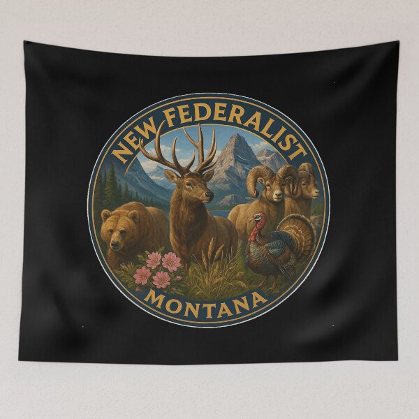 Item preview, New Federalist Montana designed and sold by CroakysCorner.
