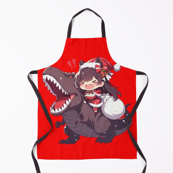 Item preview, Atago Azur Lane Anime Girl Christmas Dinosaur Delight designed and sold by TorbenKuhano.