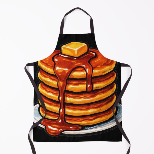 Item preview, Cozy Food Lust – Maple Drip Pancake Stack – Gift for Breakfast Lover – Bold Marker Art • Sweet Comfort Style designed and sold by JacobKAurumhead.