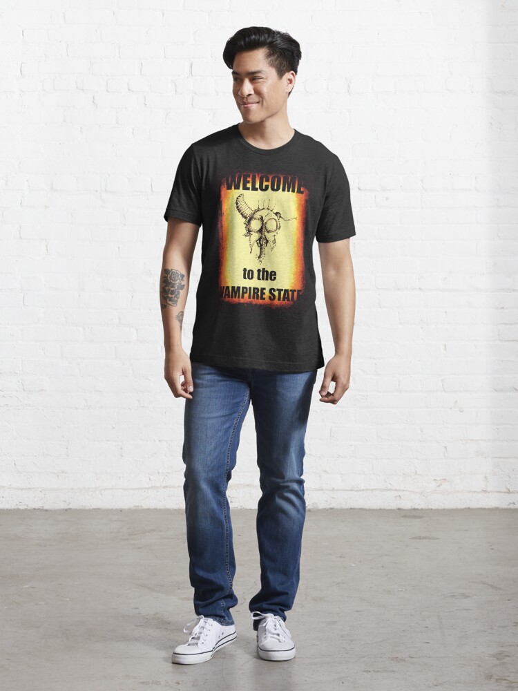 Alternate view of Welcome to the Vampire State Essential T-Shirt