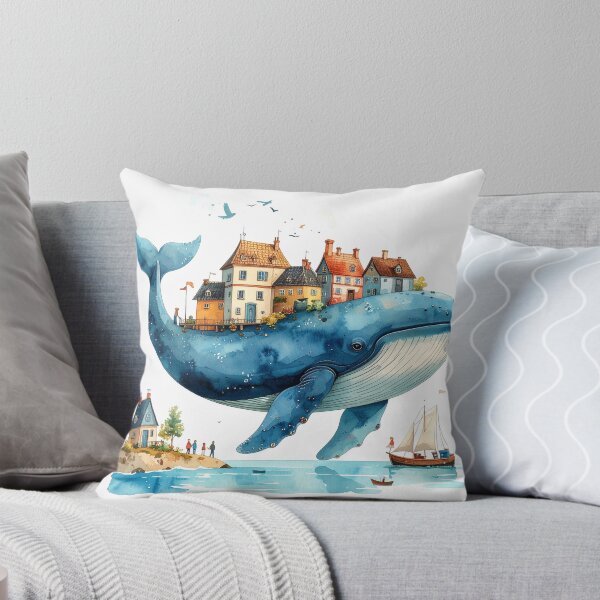 Item preview, The Sky Village on a Whale’s Back designed and sold by mcraft studio.