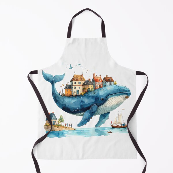 Item preview, The Sky Village on a Whale’s Back designed and sold by mcraft studio.