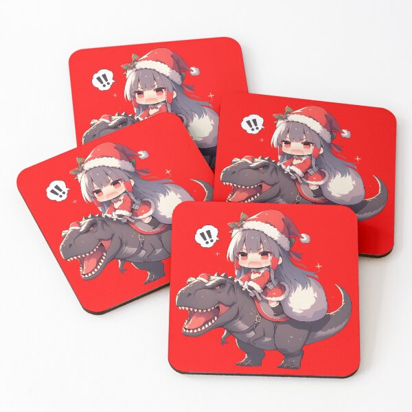 Item preview, Akagi Azur Lane Anime Girl Christmas Dinosaur Adventure designed and sold by TorbenKuhano.