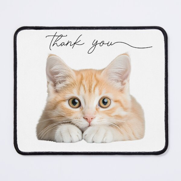 Item preview, Cozy Cat's Chin Rest: A Heartfelt Thank You designed and sold by Naturich.