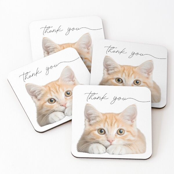 Item preview, Cozy Cat's Chin Rest: A Heartfelt Thank You designed and sold by Naturich.